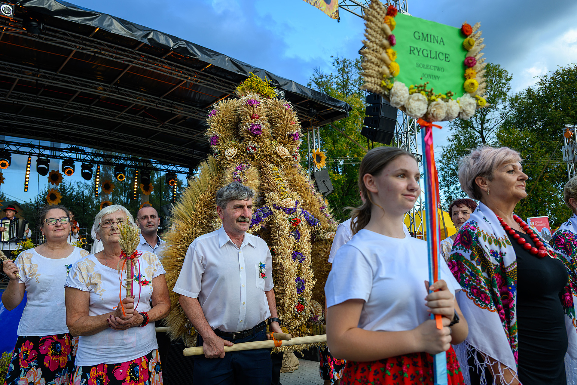 Wieniec dożynkowy gminy Ryglice