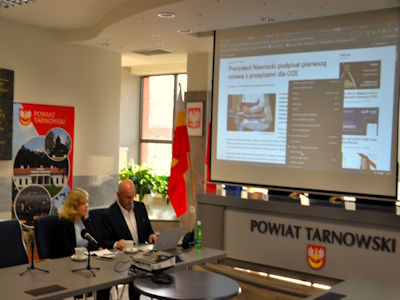 Tarnowski Klaster Energii z dofinansowaniem KPO - Samorządy wspólnie planują tańszą i czystszą energię