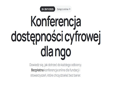 Dostępność cyfrowa dla każdego