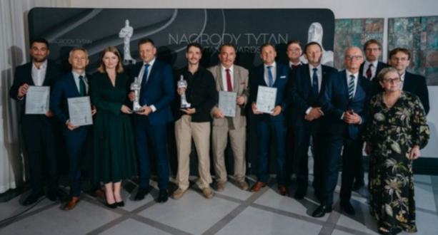 Podczas przekazania wyróżnienia w Krakowie