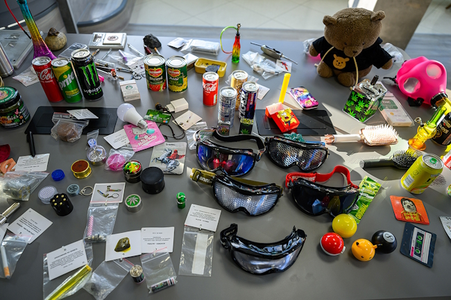 Ogólnie dostępne środki psychoaktywne, które były szeroko omawiane podczas szkolenia