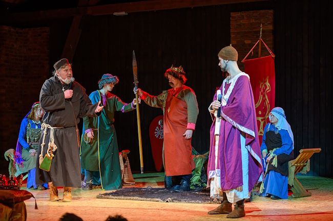 Bractwo Rycerskie podczas inscenizacji