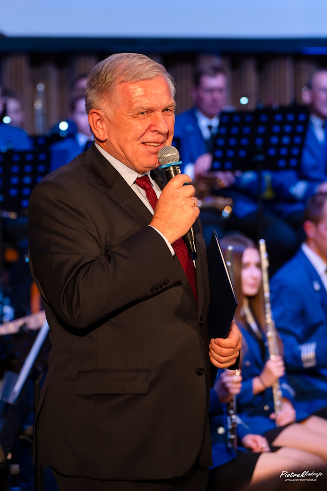 Wicestarosta tarnowski podczas wystąpienia