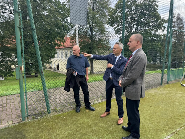 Planowane do modernizacji boisko w Ryglicach