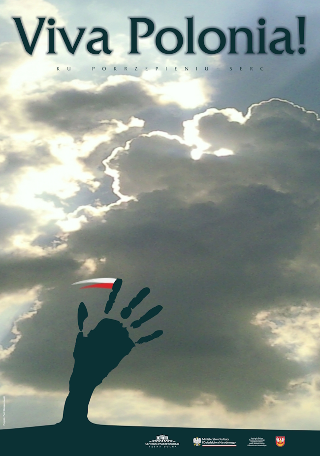 Plakat przygotowany na specjalna okazję jaką jest Festiwal Viva Polonia